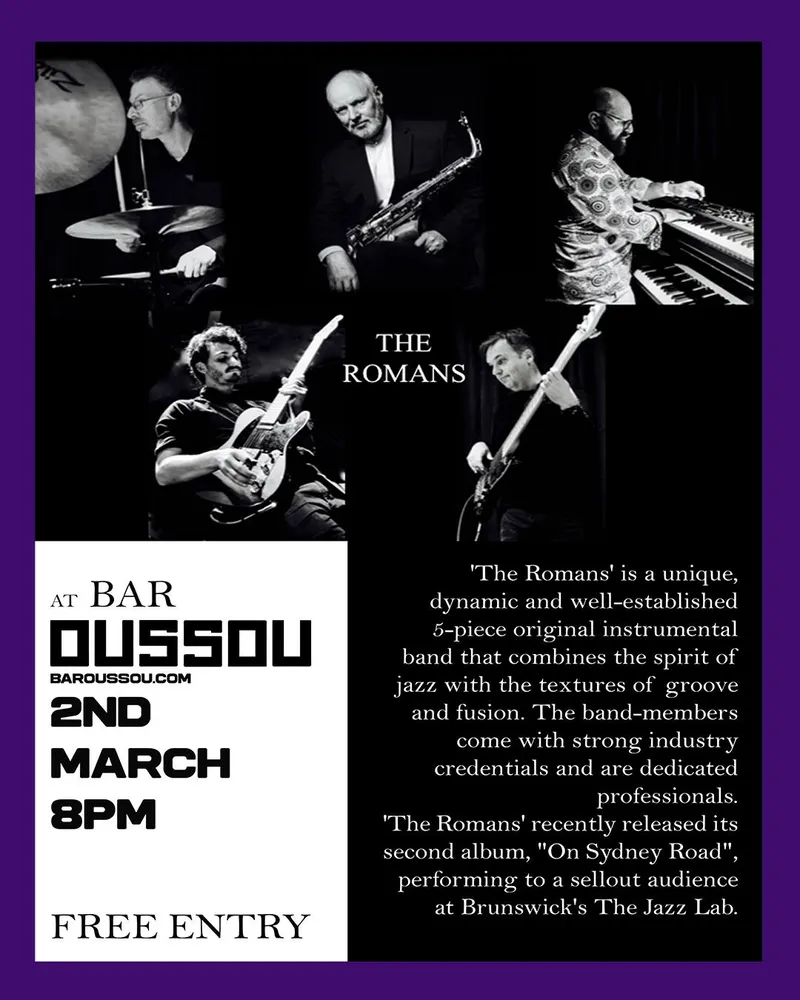 The Romans @ Bar Oussou!