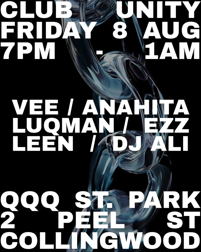 Club Unity at QQQ St. Park Ft. Vee, Anahita, Luqman, Ezz, Leen, DJ Ali