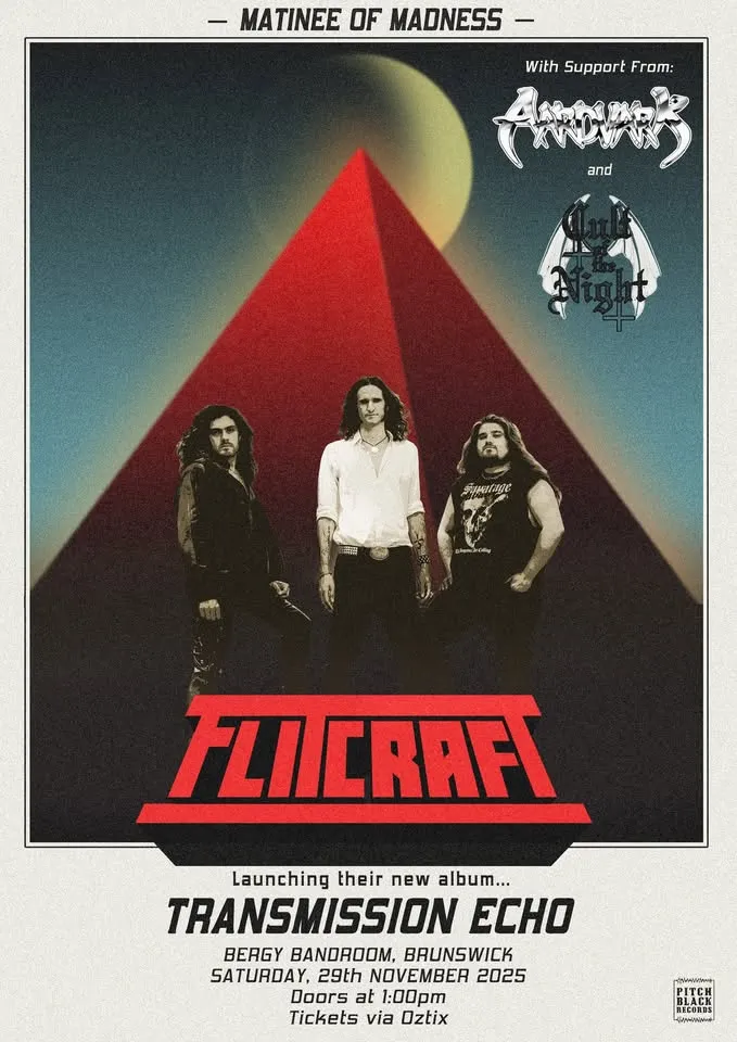 Matinee of Madness! Flitcraft album launch: “Transmission Echo”