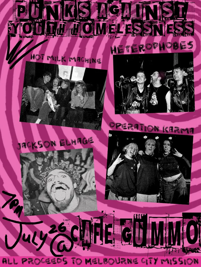 PUNKS AGAINST YOUTH HOMELESSNESS