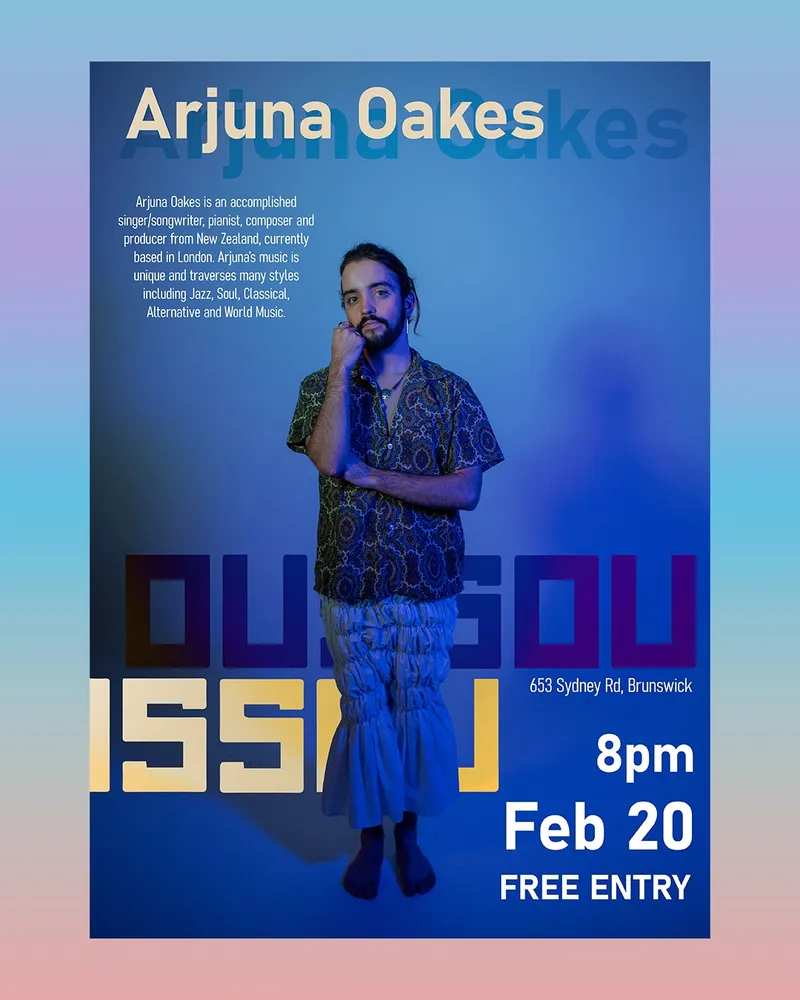Arjuna Oakes @Bar Oussou!