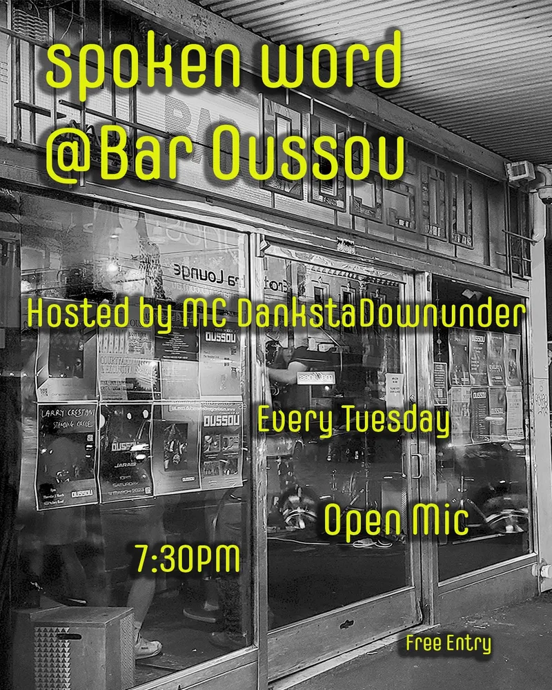 Spoken Word @ Bar Oussou
