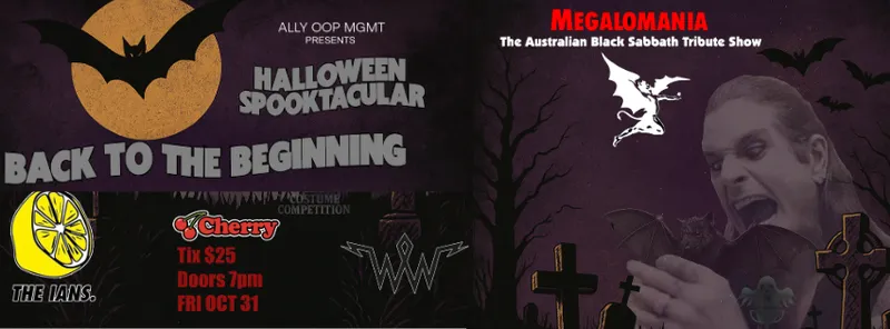 Megalomania The Australian Black Sabbath Tribute Show