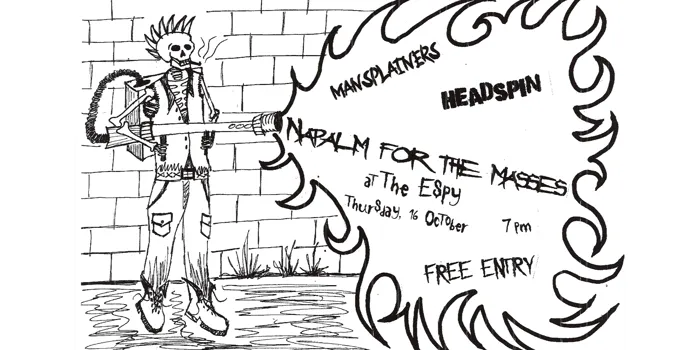 FREE ENTRY | NAPALM FOR THE MASSES LIVE AT THE ESPY