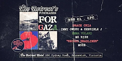 The Retreat Hotel's Gig for Gaza