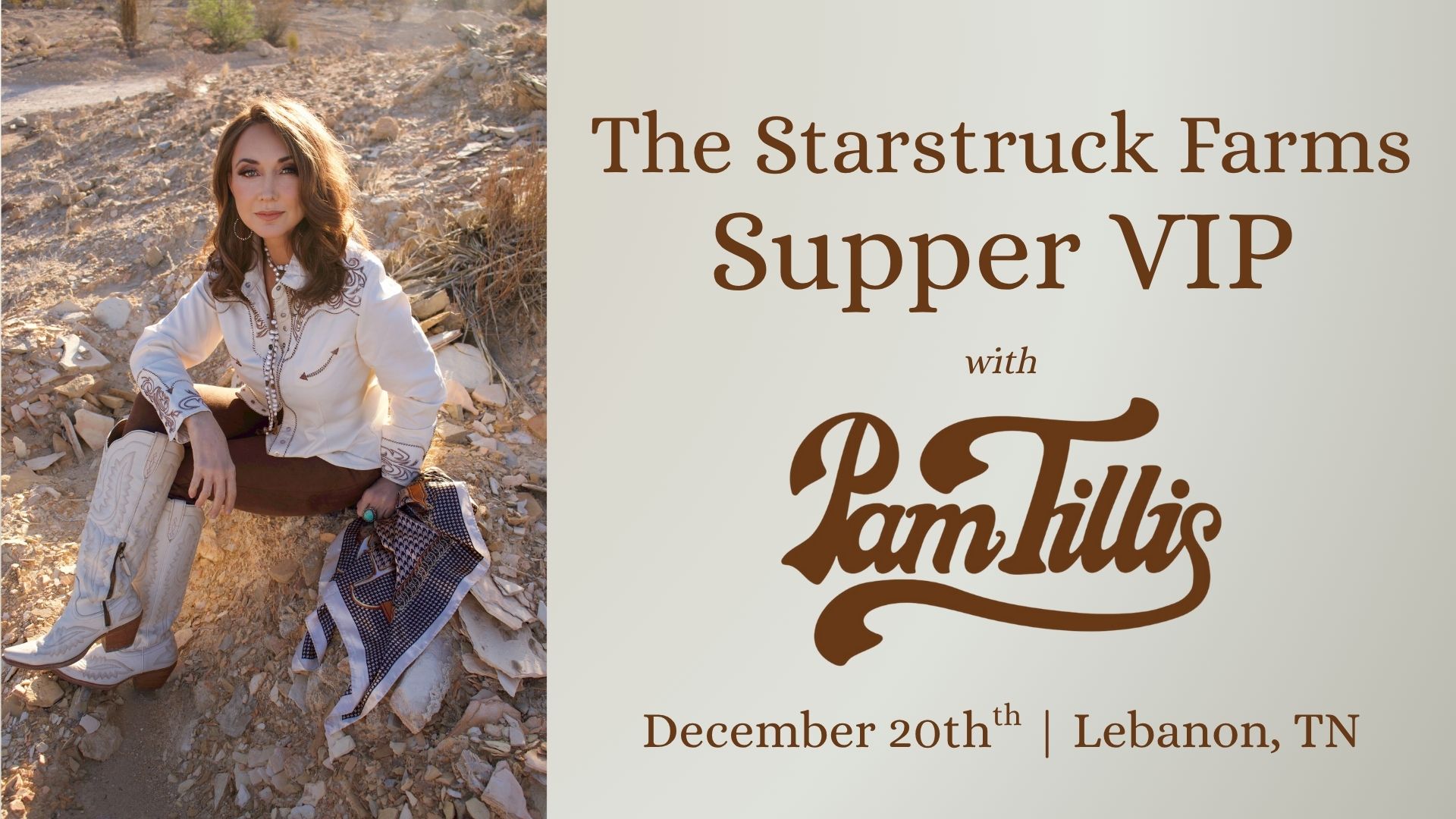 The Starstruck Farms Supper VIP Image