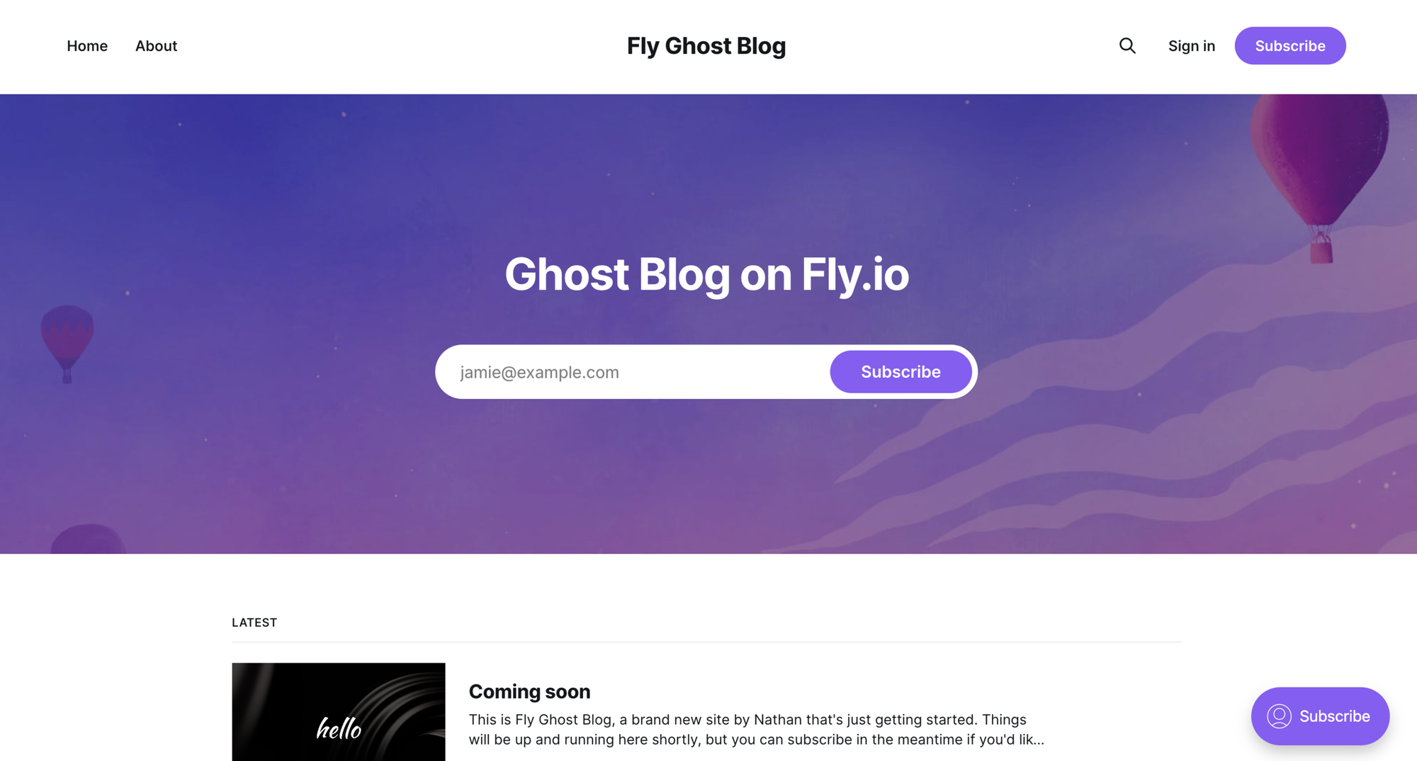 Guide: Ghost blog on Fly.io using MySQL (part 2)