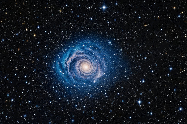 The cosmos filled with countless stars by Kurama :- PES Mode - Playground