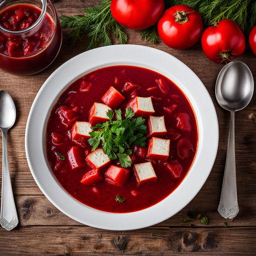A PLATE OF BORSCH by Ksu Redkina - Playground