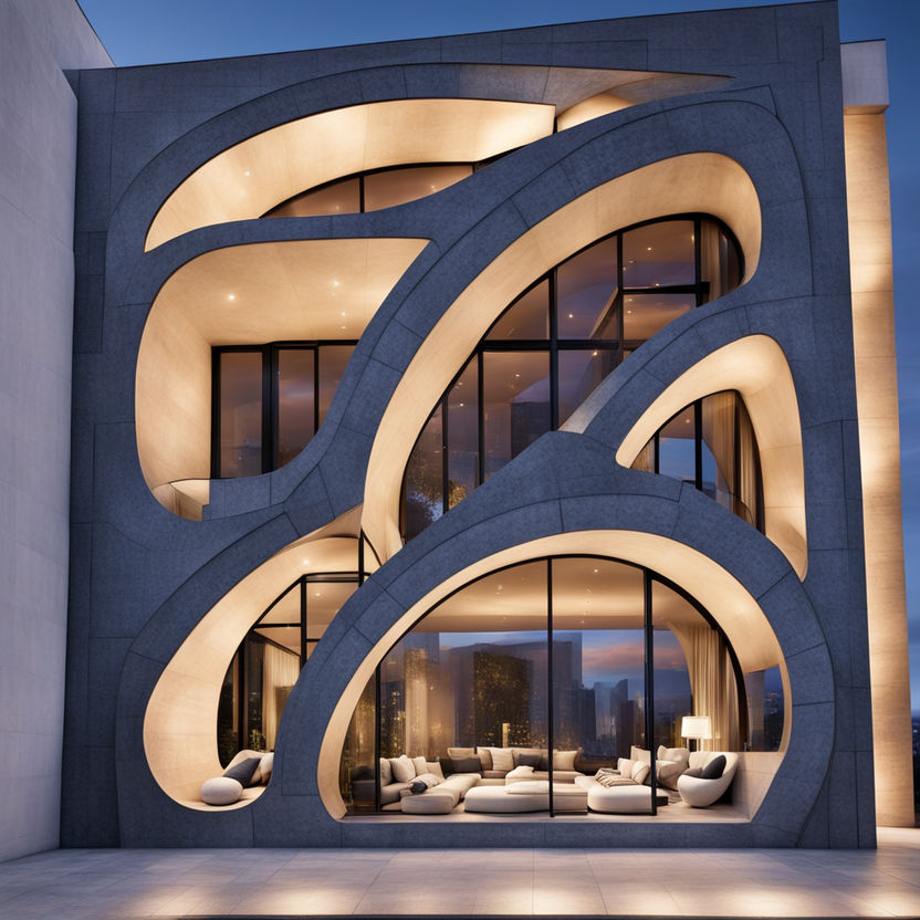 Architectural building inspired by layers by Hollie Oliver - Playground