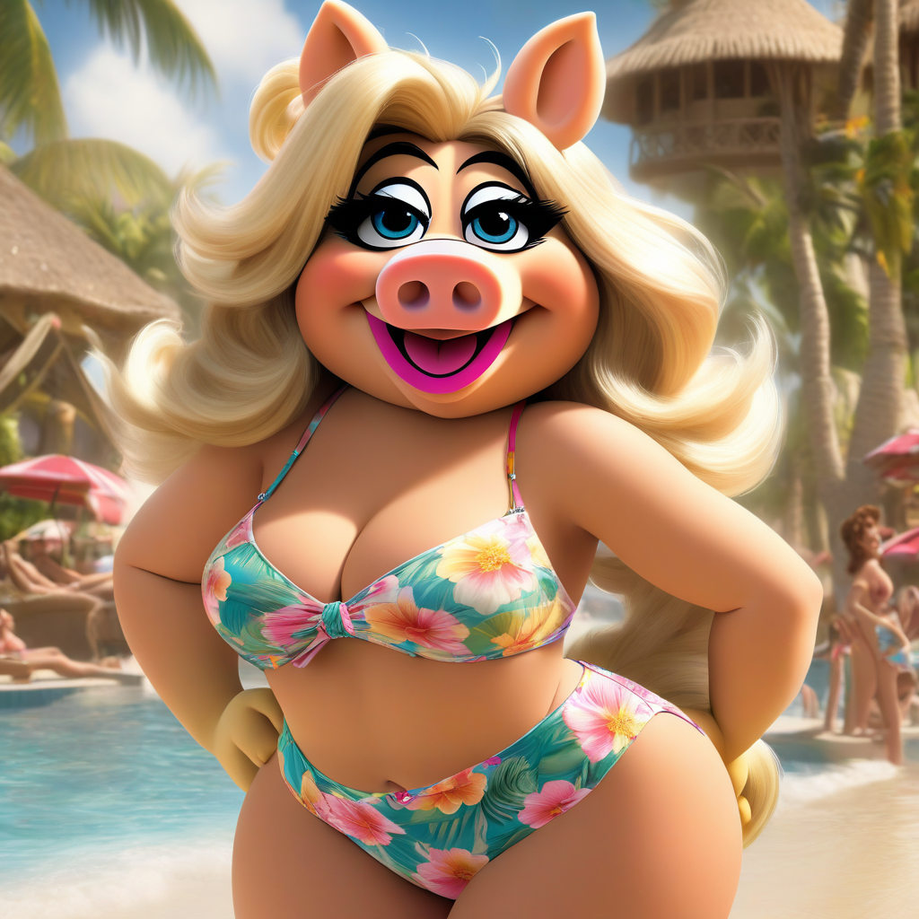 Miss piggy by Jen A - Playground