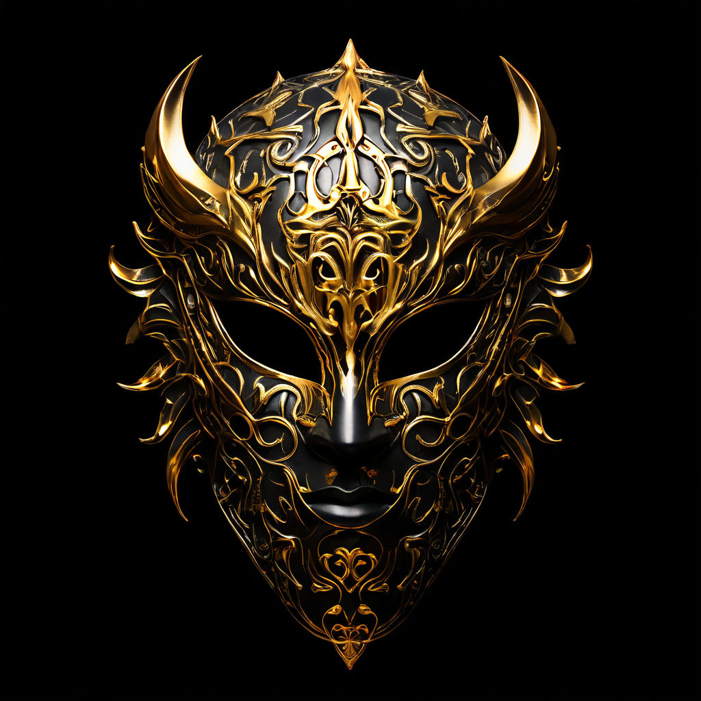 Gold mask by Алексей Канза - Playground