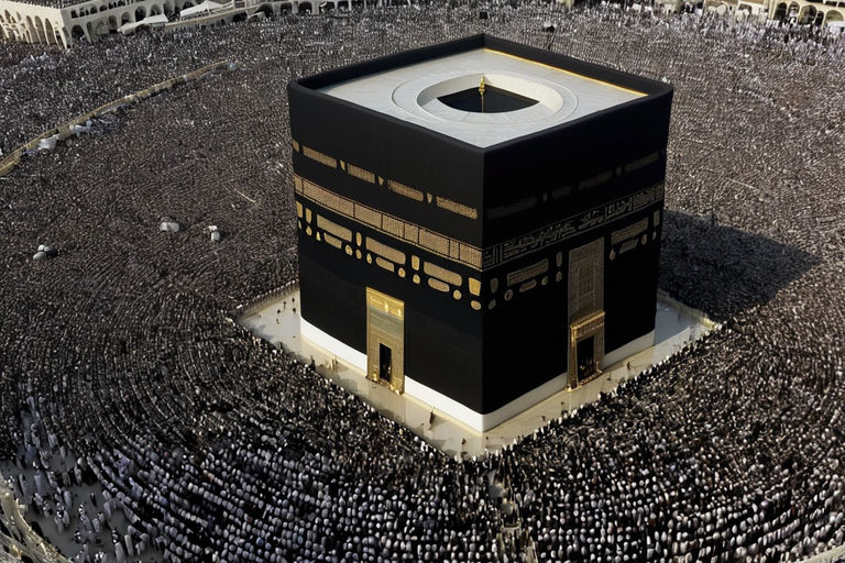 The walls of the Kaaba cracked by Mr Me edit Playground