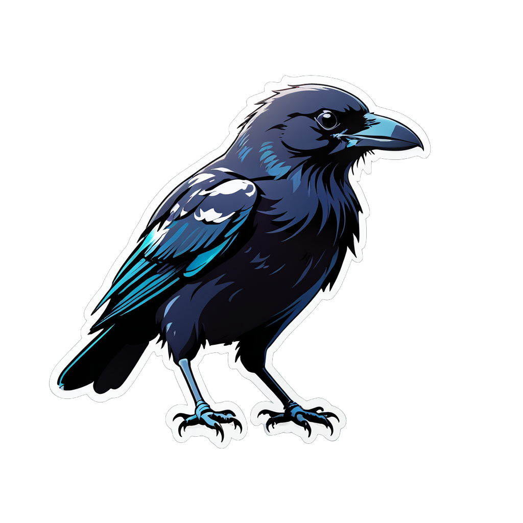 I Made An AI Sticker Of Japanese Crow I Made An AI Sticker Of Japanese Crow