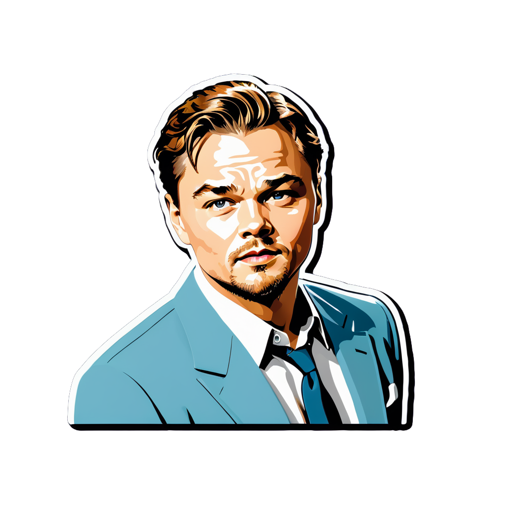 Leonardo DiCaprio handsome