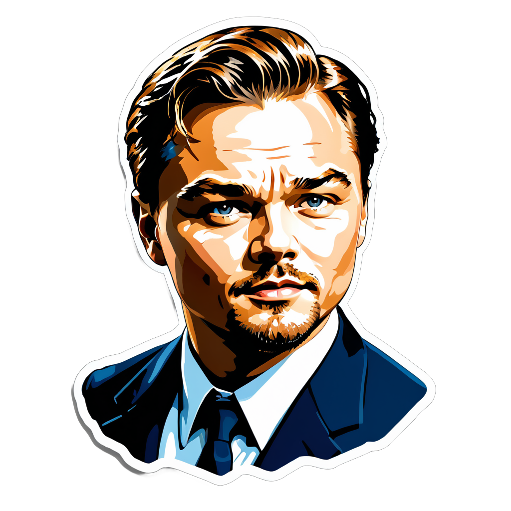 Leonardo DiCaprio handsome