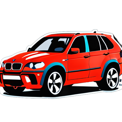 BMW X5  RED