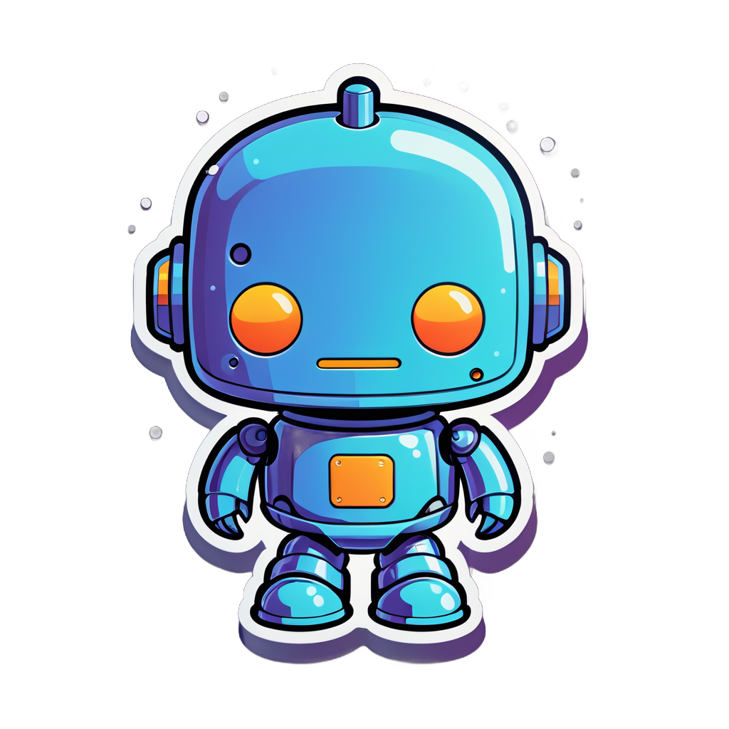 I Made An AI Sticker Of Sad Robot