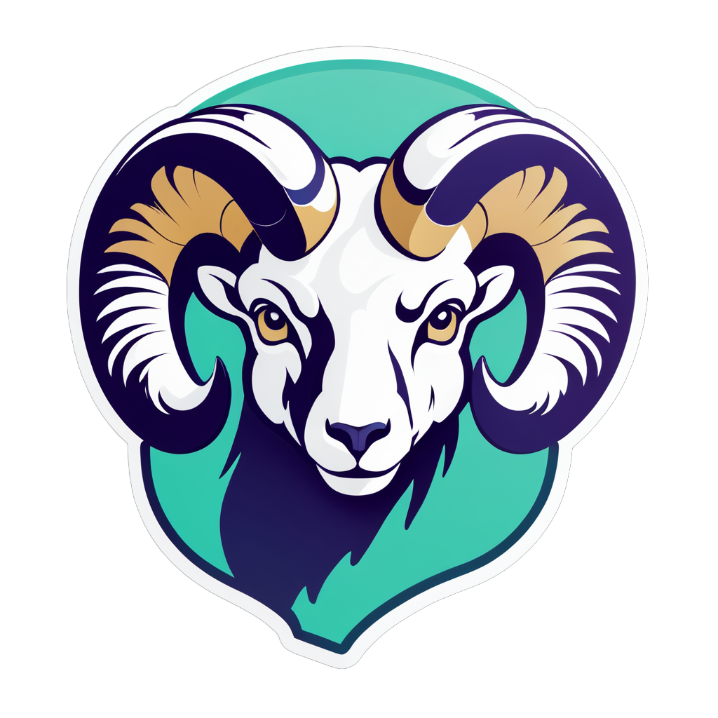 I made an AI sticker of la ram logo