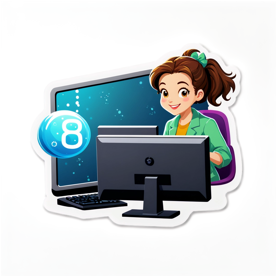 Happy Birthday Female Computer Scientist