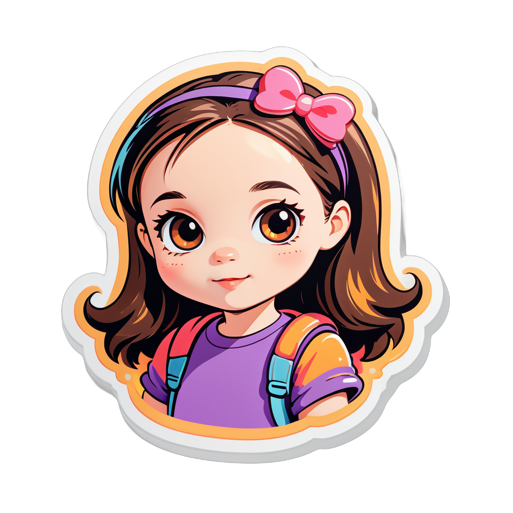 I Made An AI Sticker Of Girl