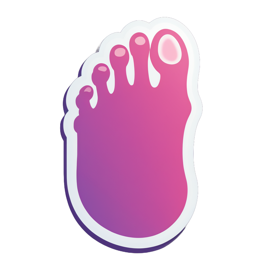 I Made An AI Sticker Of Foot