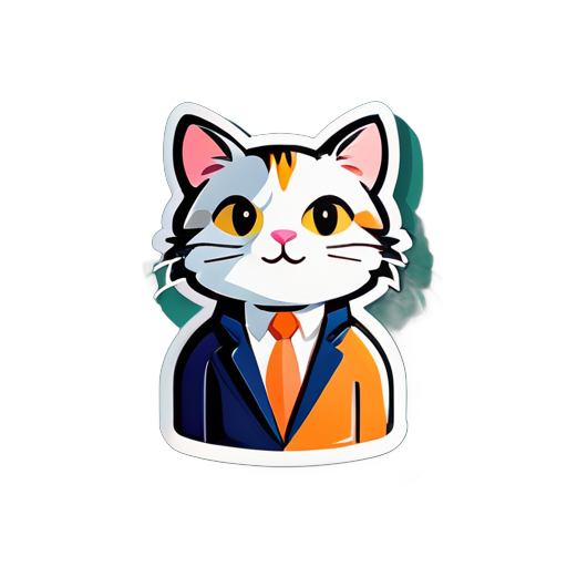 Real Estate Agent Cat