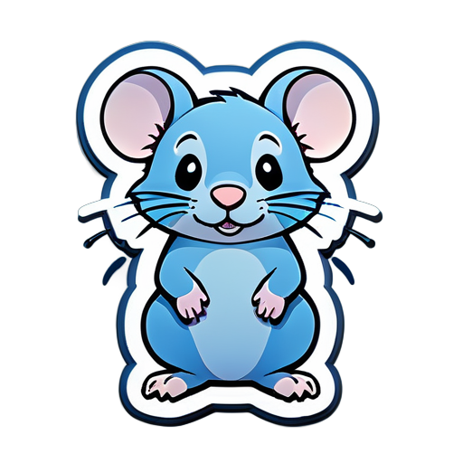  tiny blue rat