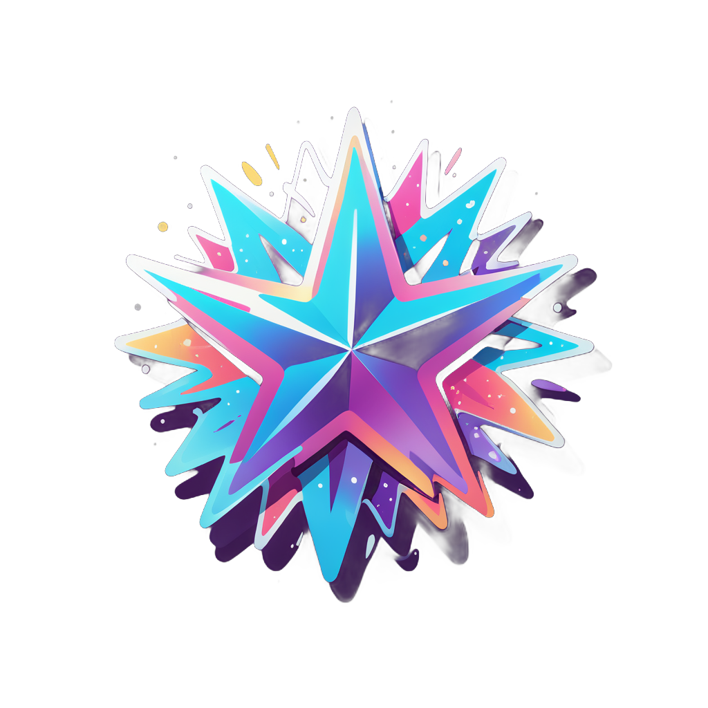 I made an ai sticker of star
