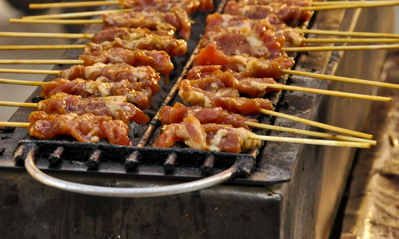 Sticky Rice and Grilled Pork: A Quick Breakfast