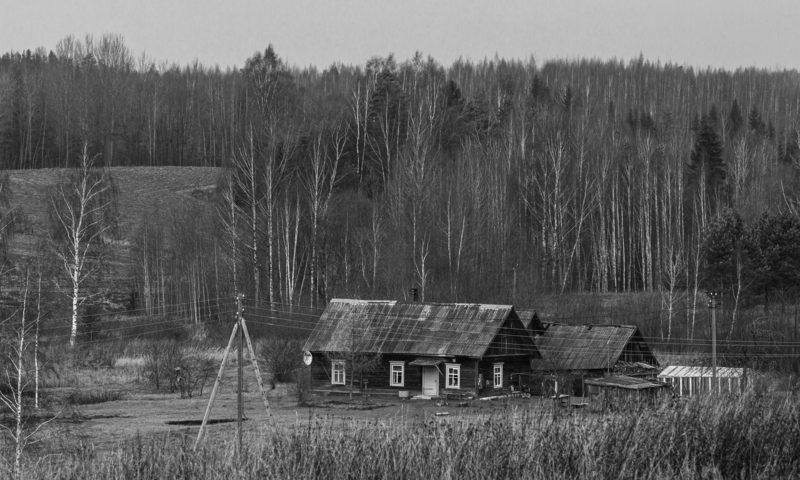 The Truck and the Gray Village