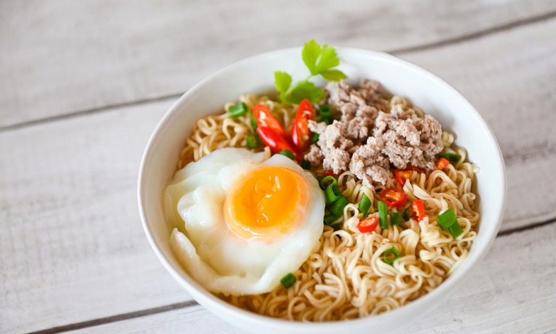 The End of the Month Feels Like Death with Instant Noodles