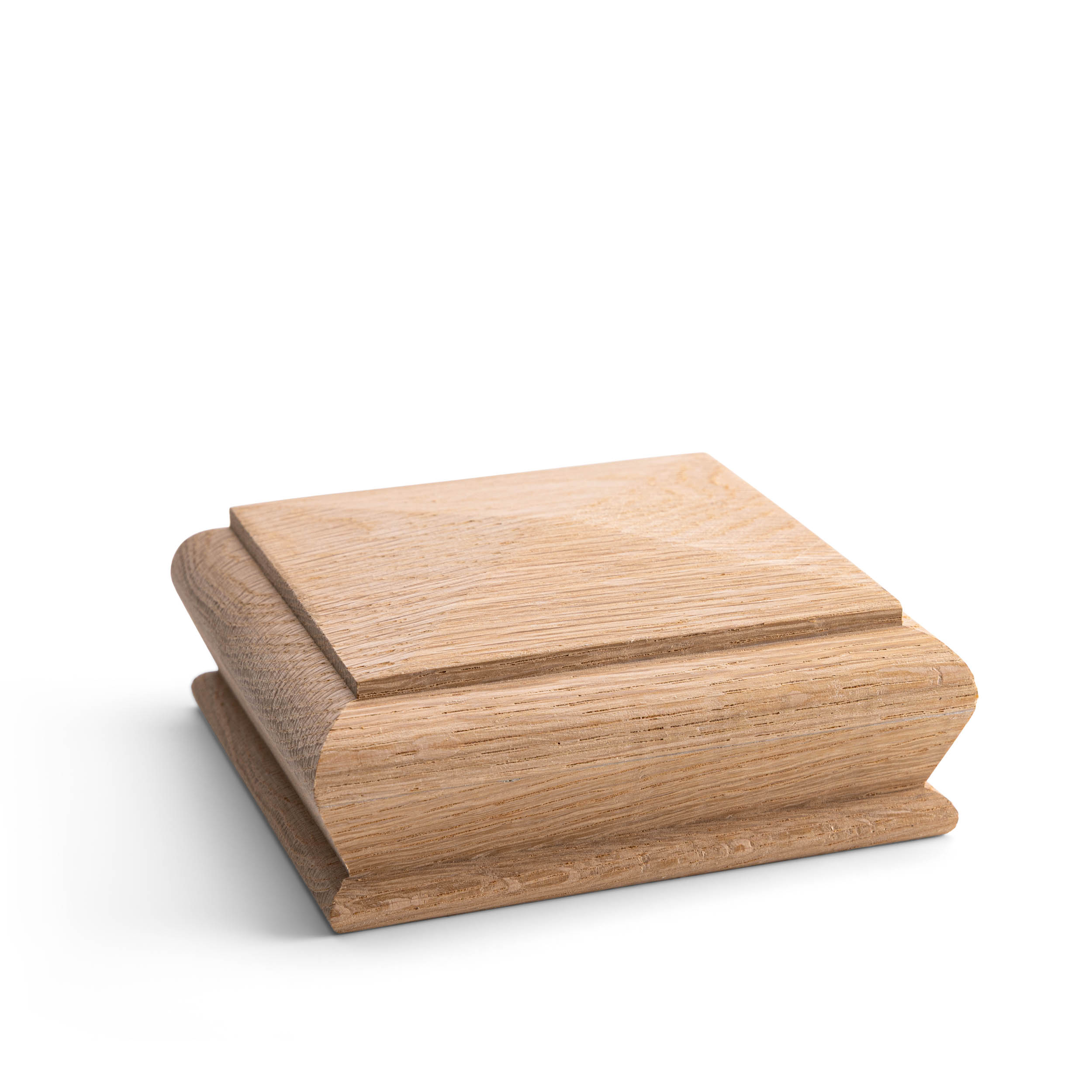 Post Caps - Oak 90mm Pyramid Cap | TKstairs.com