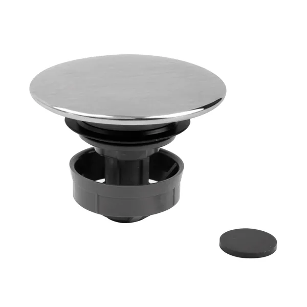 Universal kit for automatic stainless steel push-button drain