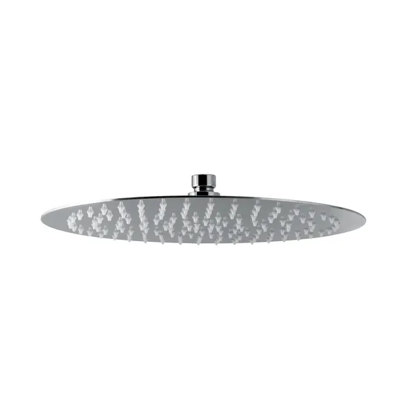 300 mm round ultraslim shower head in stainless steel
