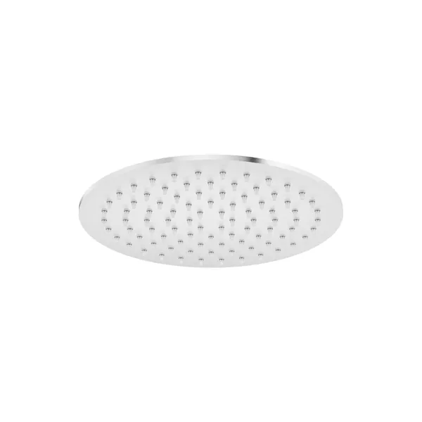 200 mm round ultraslim shower head in 304L stainless steel