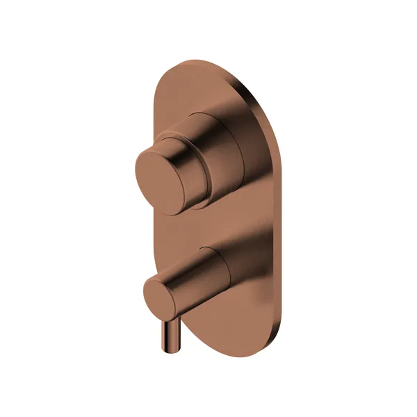 Concealed self-closing mixer valve in 304L stainless steel