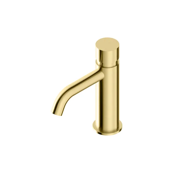 40 mm self-closing single-water basin tap in 316L stainless steel