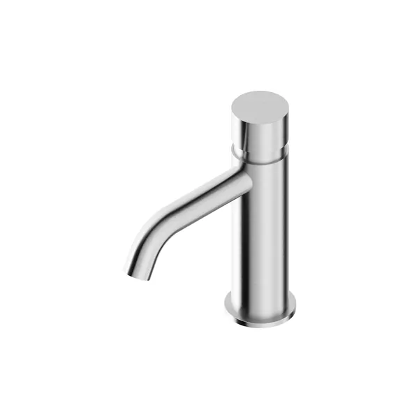 40 mm self-closing single-water basin tap in 316L stainless steel