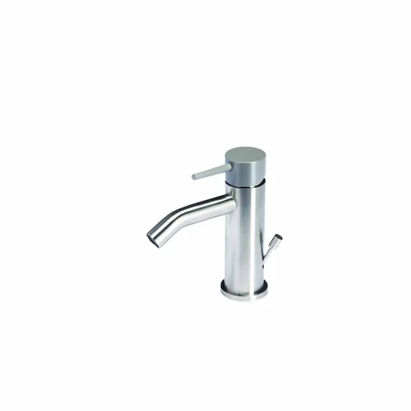 Bidet mixer tap with coloured handle