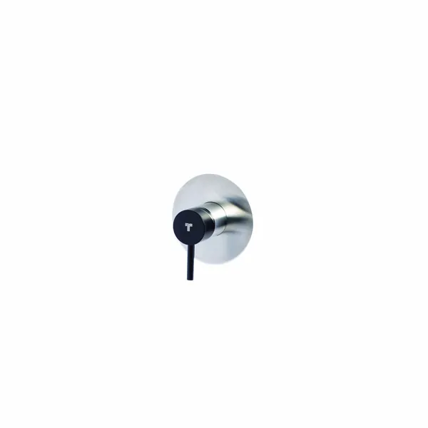 Concealed shower mixer with coloured handle
