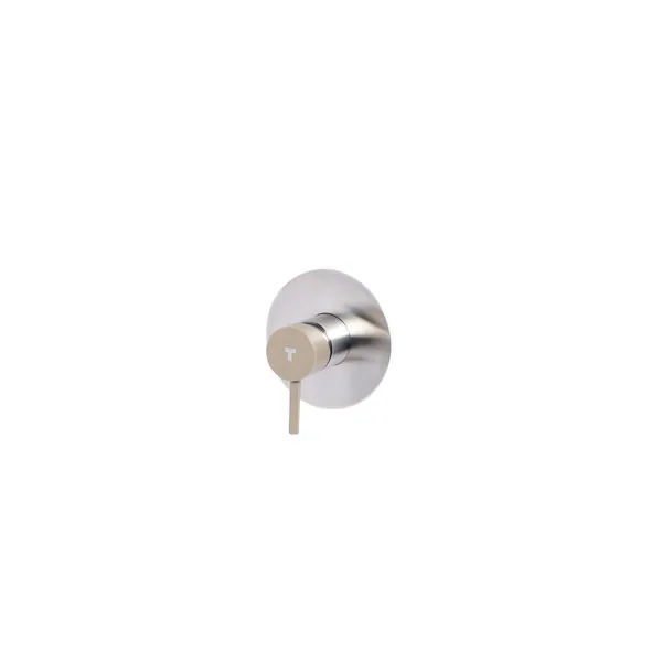 Concealed shower mixer with coloured handle