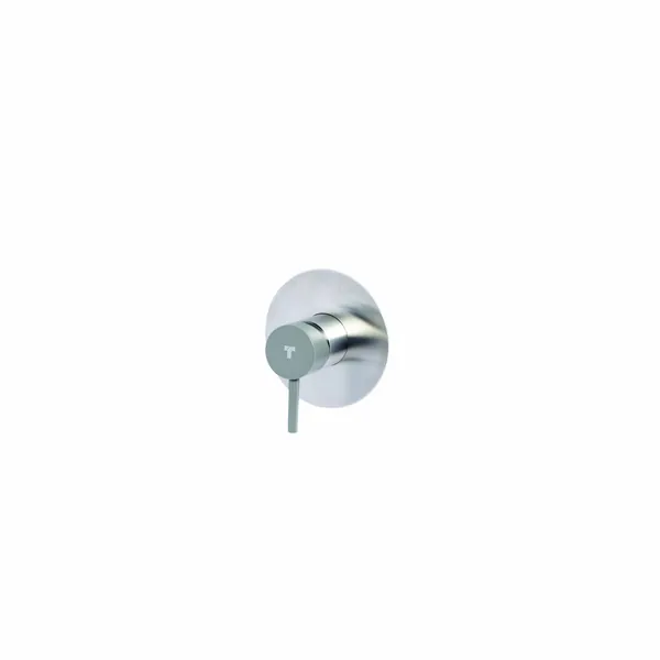 Concealed shower mixer with coloured handle