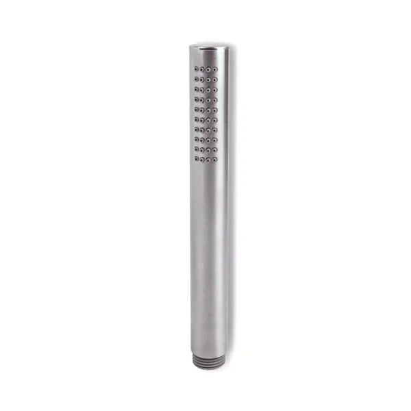 Single-jet stainless steel hand shower