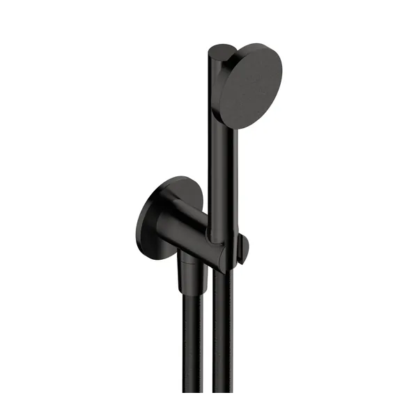 Exclusive shower kit in 316L stainless steel with 65 mm escutcheon