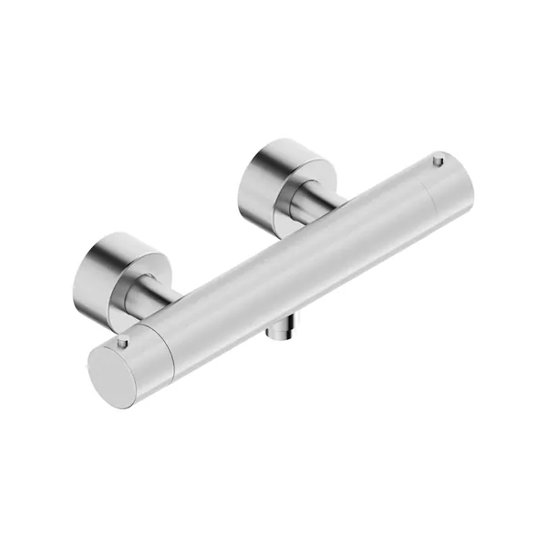 45 mm exposed thermostatic shower mixer in 316L stainless steel