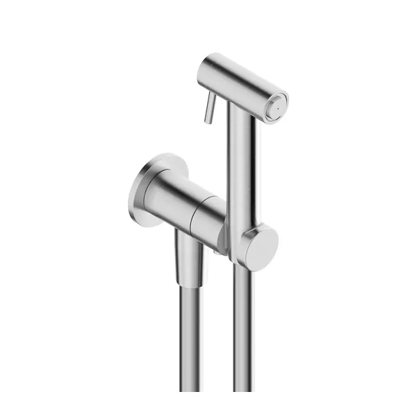 WC douche kit in 316L stainless steel