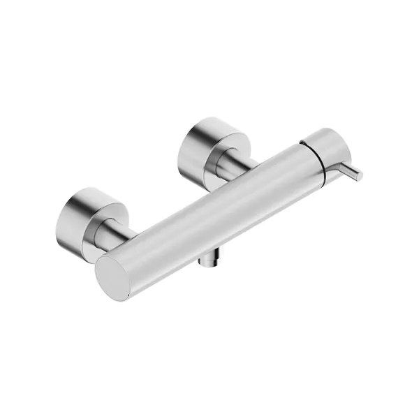 45 mm exposed shower mixer in 316L stainless steel