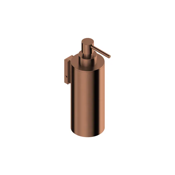 Wall-mounted soap dispenser in 316L stainless steel