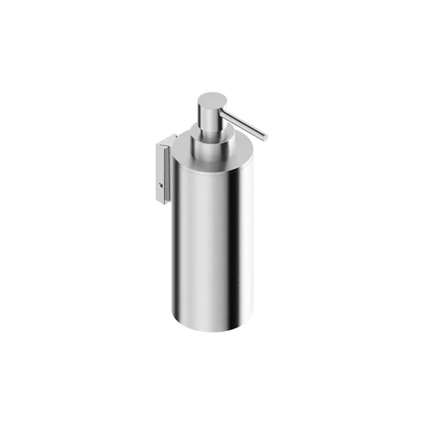 Wall-mounted soap dispenser in 316L stainless steel